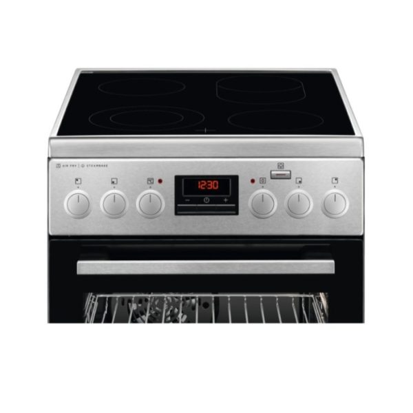 AEG CCB56481BM PlusSteam kerámialapos tűzhely gőzfunkcióval, AirFry